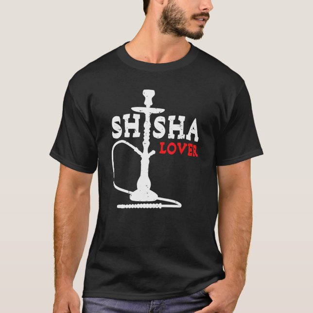 Camiseta Shisha Hookah Steam Smoke (Frente)