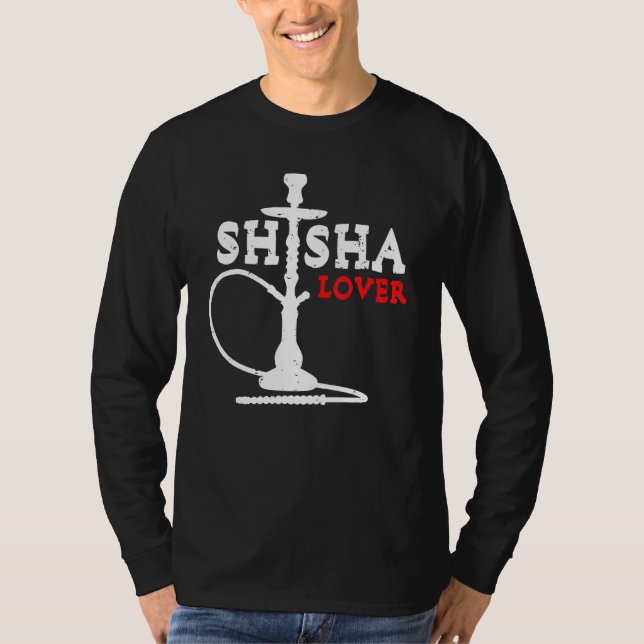 Camiseta Shisha Hookah Steam Smoke (Frente)