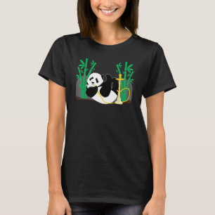 Camiseta Shisha Panda Hookah Steam Smoking