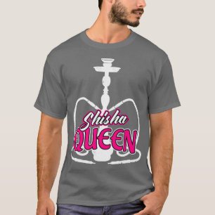 Camiseta Shisha Water Pipe Hookah Amam Mulheres