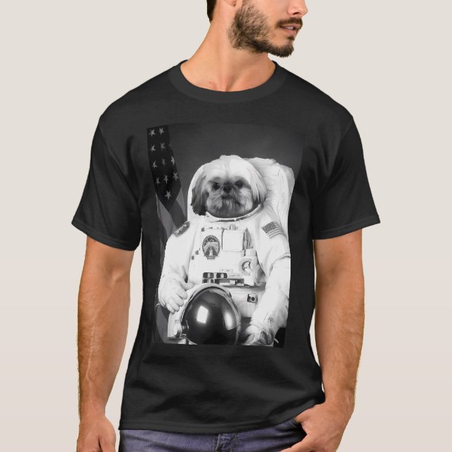 Camiseta Shitsu Astronauta (Frente)