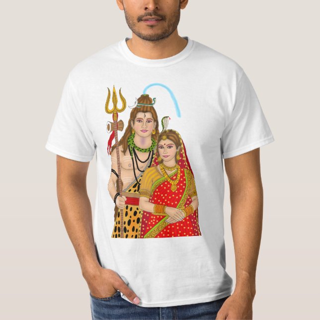 Camiseta Shiv Parvati T-Shirt (Frente)
