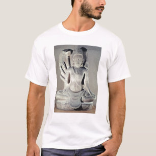 Camiseta Shiva com dez braços, de Thap Banh ele templo,