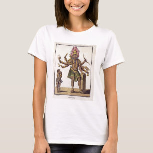 Camiseta Shiva como Virapatren, senhor com o mau