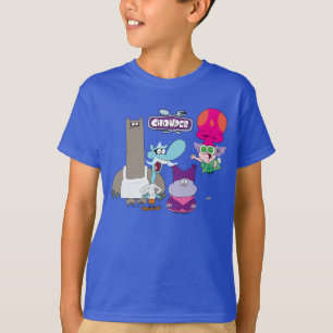 Camiseta Shnitzel, Mung, Chowder e Truffles