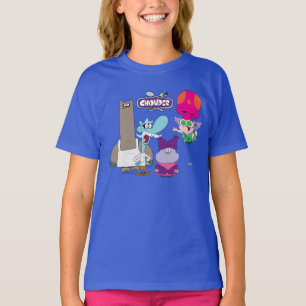 Camiseta Shnitzel, Mung, Chowder e Truffles