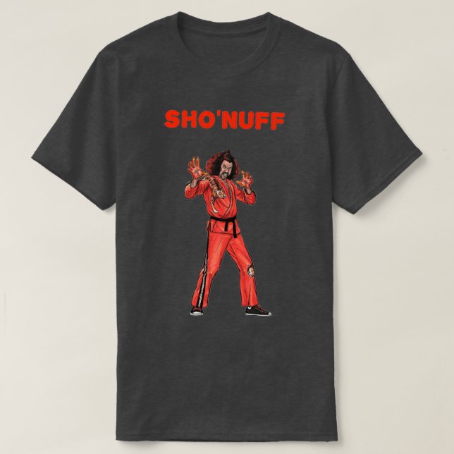 Camiseta Sho Nuff Kungfu (Frente do Design)