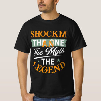 Camiseta Shockman O Único O Mito A Lenda