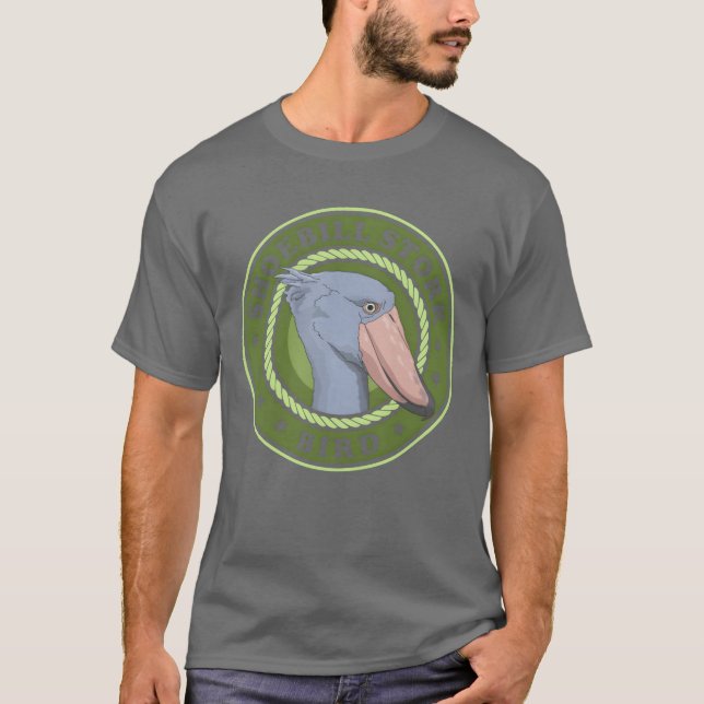 Camiseta Shoebill Stork Shobill (Frente)