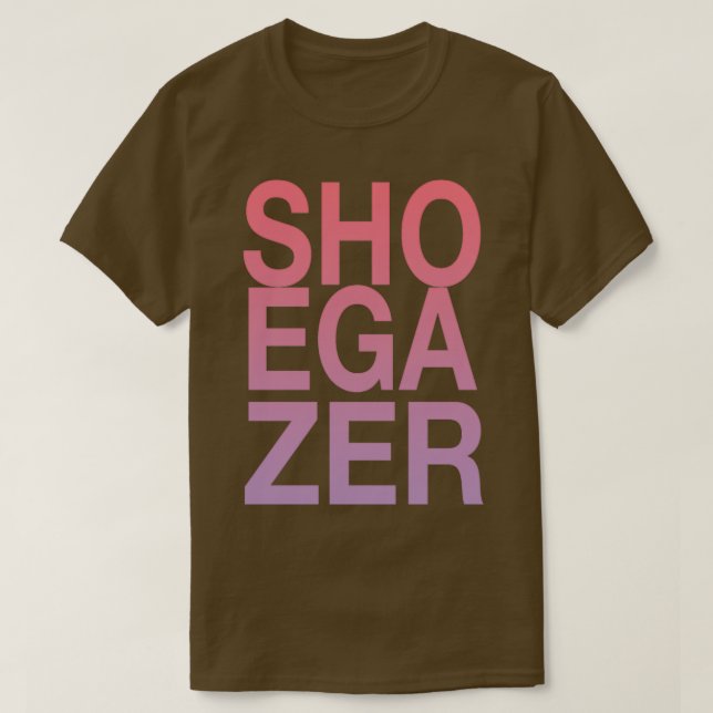 CAMISETA SHOEGAZER (Frente do Design)
