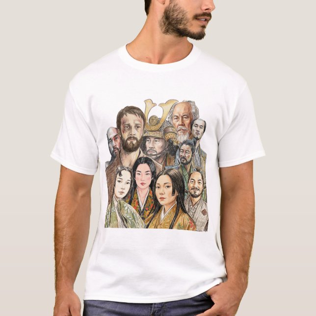 Camiseta Shogun - Colagem (Frente)