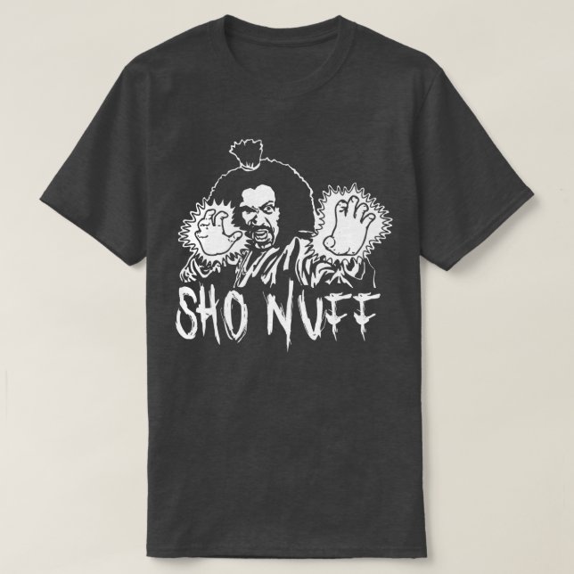 Camiseta ShoNuff O Shogun Do Harlem O Último Dragão (Frente do Design)