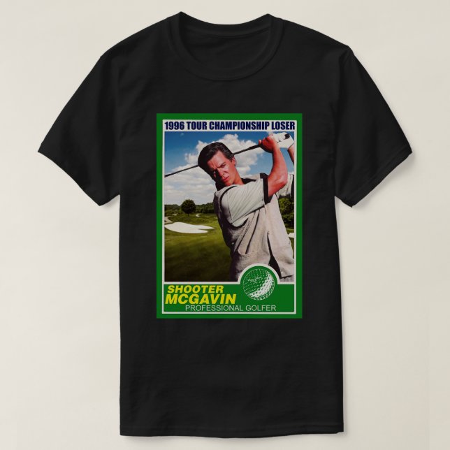 Camiseta Shooter McGavin Retro 1996 Tour campeonato Tradi (Frente do Design)