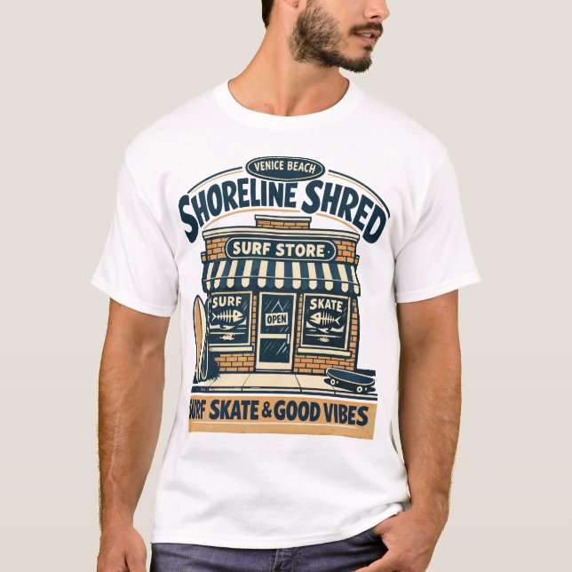 Camiseta Shoreline Shred (Frente)