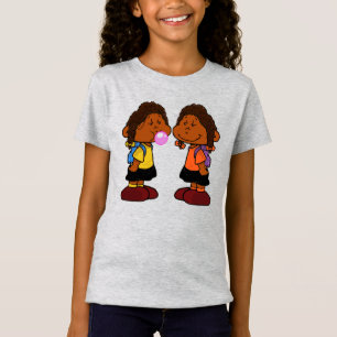 Camiseta Short Sleevez Garotas Gêmeas