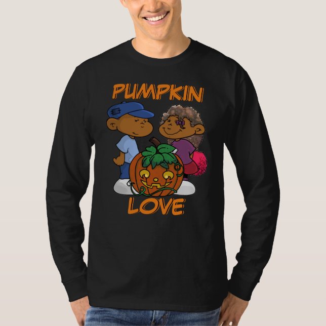 Camiseta Short Sleevez | Pumpkin Love (Frente)