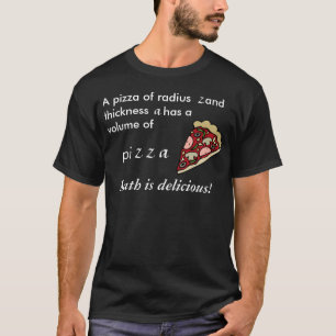 Camiseta Shorts - a fórmula para a pizza deliciosa