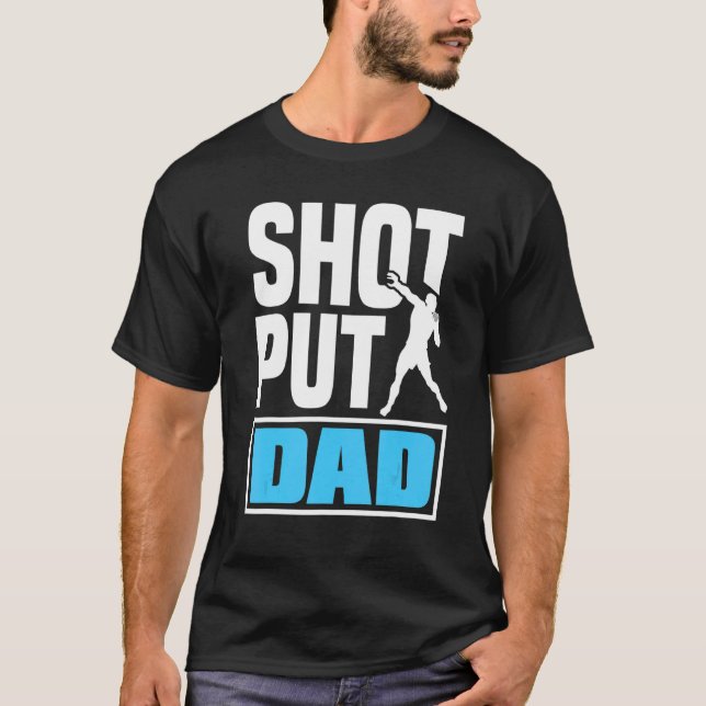 Camiseta Shot Colocar Putter Track E Atletas De Campo Atira (Frente)