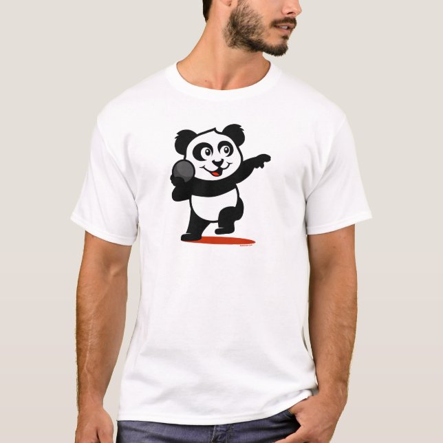 Camiseta Shot Put Panda (Frente)