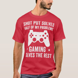Camiseta Shot Putt Athlete Engraçado Shot Putter Track e Fi