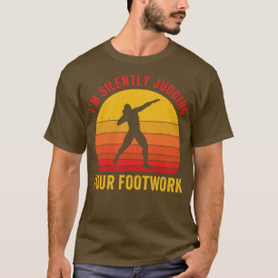 Camiseta Shot Putt Atleta Engraçada Putter Jogando Pé