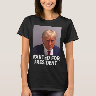Camiseta Shot Trump Queria O Presidente 2024