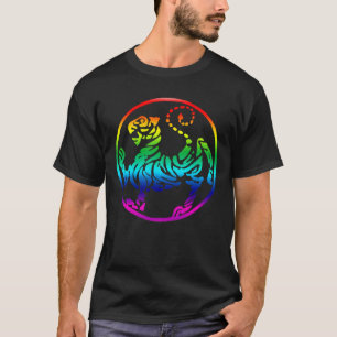 Camiseta Shotokan Arco-íris Tigre