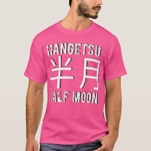 Camiseta Shotokan Kata Design Hangetsu Half Moon karate