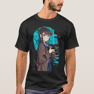 Camiseta Shouko komi komi não pode comunicar ANIME MEME MAN