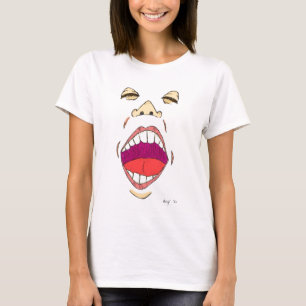 Camiseta "Shout" Mulher Spaghetti Tank