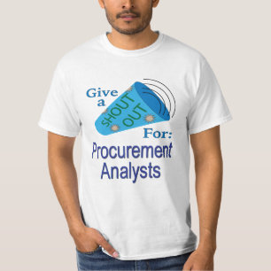 Camiseta Shout Out para Analistas de Aquisição