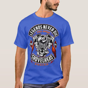 Camiseta SHOVELHEAD 19661984 MOOR Motocicleta Cho