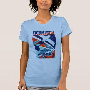 Camiseta Show aéreo internacional francês de 1931