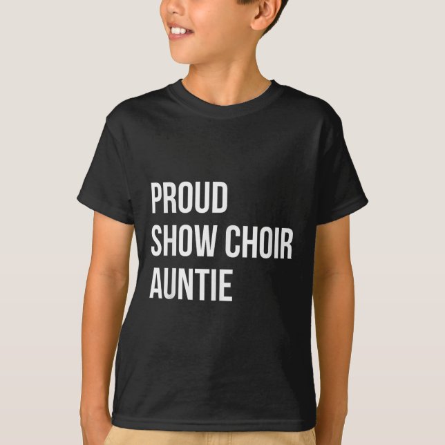 Camiseta Show Choir Auntie  (Frente)