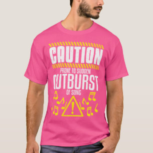 Camiseta Show Choir Design para Cantora de Ópera - Sudden O