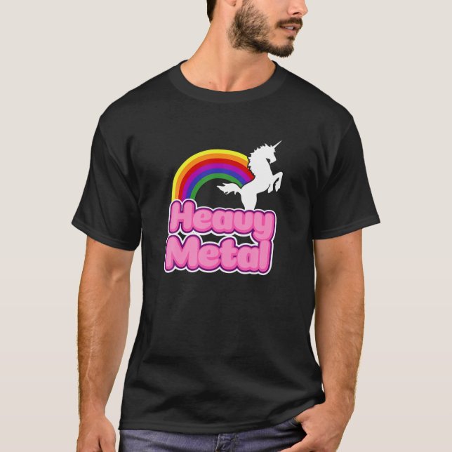Camiseta Show de Rock do Unicorn no Halloween do Arco Arco  (Frente)