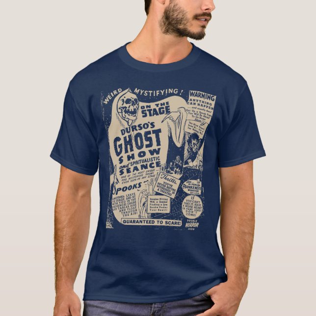 Camiseta Show Ghost de Durso - Show Vintage Spook (Frente)
