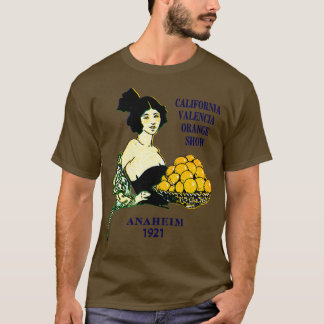 Camiseta Show Laranja de 1921 California Valencia