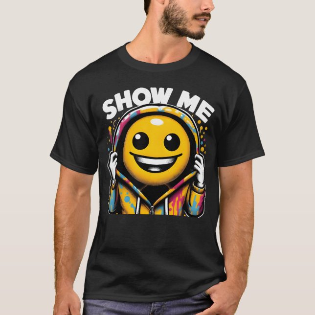 Camiseta SHOW ME 1A vintage (Frente)