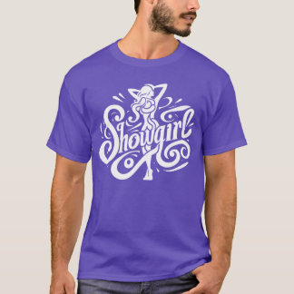 Camiseta Showgirl e Além para Homens Mulheres Juventude ami