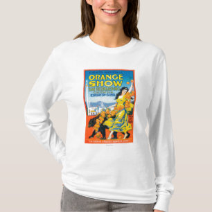 Camiseta ShowPoster alaranjado nacional #5