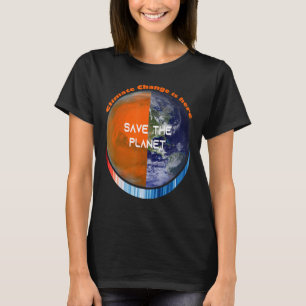 Camiseta ShowYourStripes u2013 SALVE A mudança climática do