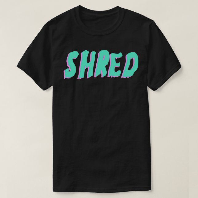 CAMISETA SHRED (Frente do Design)