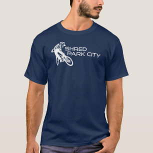 Camiseta Shred Park City Utah Mountain Biking