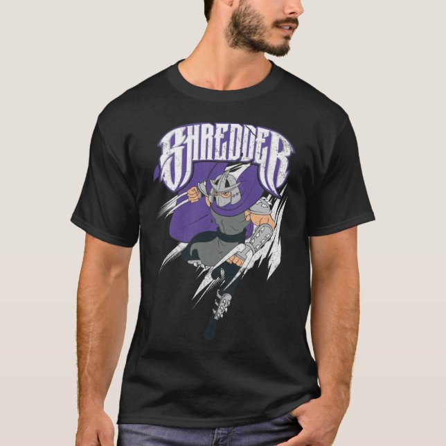 Camiseta Shredder ofMNTeenage Mutant Ninjaurtles (Frente)