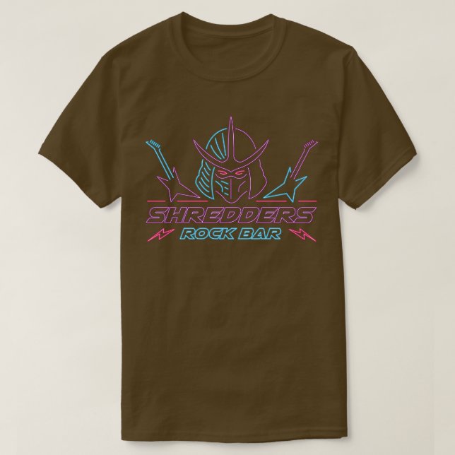 Camiseta Shredders Rock Bar (Frente do Design)