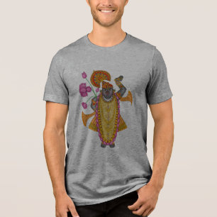 Camiseta Shreenath Ji – Arte Divina de Krishna de