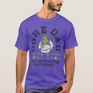 Camiseta Shrek Fathers Day Ogre Dad Prince Charming Quote g