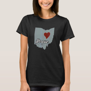 Camiseta SHREVE Ohio OH Cidade Estado EUA Lembrancinha Fo