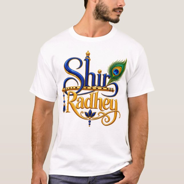 Camiseta Shri Radhey (Frente)